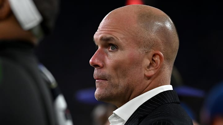 Baltimore Ravens general manager Eric DeCosta Baltimore Ravens general manager Eric DeCosta