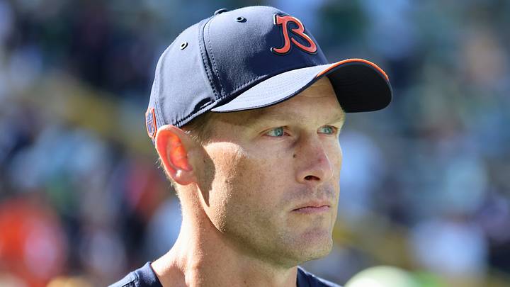 Chicago Bears head coach Ben Johnson