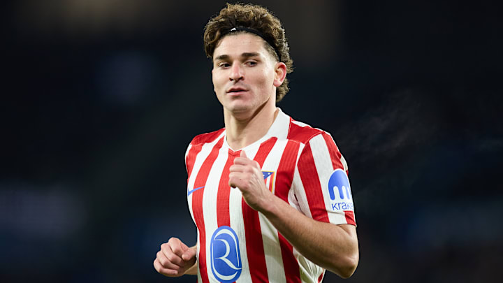 Julian Alvarez enchaîne sa deuxième saison avec l'Atletico de Madrid.