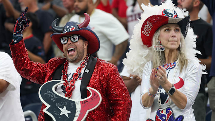 If you're a Houston Texans fan and you're watching a game at NRG Stadium, you've probably got a drink in your hand If you're a Houston Texans fan and you're watching a game at NRG Stadium, you've probably got a drink in your hand