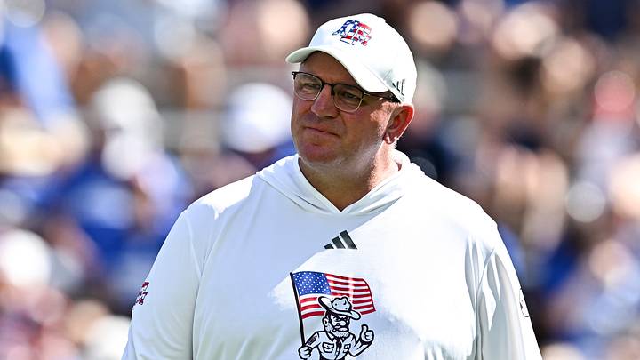 Sep 12, 2026; College Station, Texas, USA; Texas A&M Aggies head coach Mike Elko watches warm ups prior to the game against Arizona State Sun Devils at Kyle Field. Mandatory Credit: Maria Lysaker-Imagn Images Sep 12, 2026; College Station, Texas, USA; Texas A&M Aggies head coach Mike Elko watches warm ups prior to the game against Arizona State Sun Devils at Kyle Field. Mandatory Credit: Maria Lysaker-Imagn Images
