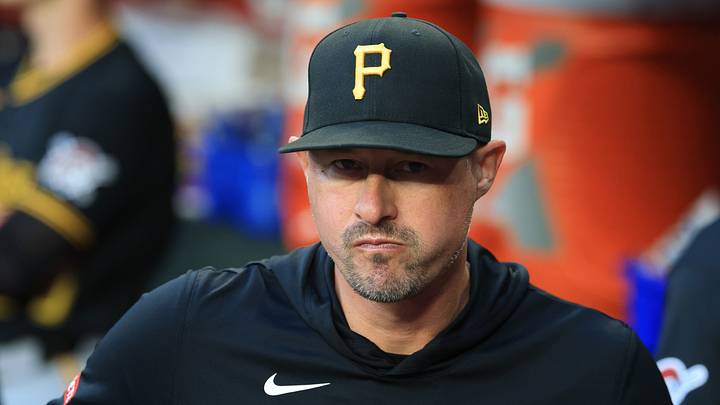 May 6, 2026; Phoenix, Arizona, USA; Pittsburgh Pirates manager Don Kelly against the Arizona Diamondbacks at Chase Field. Mandatory Credit: Mark J. Rebilas-Imagn Images May 6, 2026; Phoenix, Arizona, USA; Pittsburgh Pirates manager Don Kelly against the Arizona Diamondbacks at Chase Field. Mandatory Credit: Mark J. Rebilas-Imagn Images