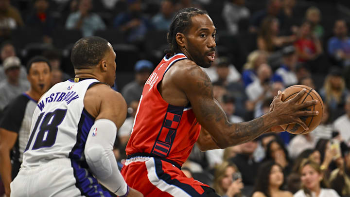 LA Clippers forward Kawhi Leonard. LA Clippers forward Kawhi Leonard.