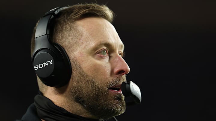Washington Commanders offensive coordinator Kliff Kingsbury Washington Commanders offensive coordinator Kliff Kingsbury