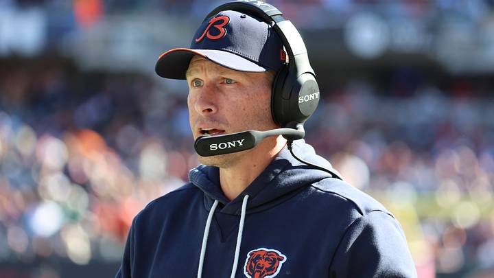 Chicago Bears head coach Ben Johnson against the New York Jets at Soldier Field. Mandatory Credit: Mike Dinovo-Imagn Images Chicago Bears head coach Ben Johnson against the New York Jets at Soldier Field. Mandatory Credit: Mike Dinovo-Imagn Images