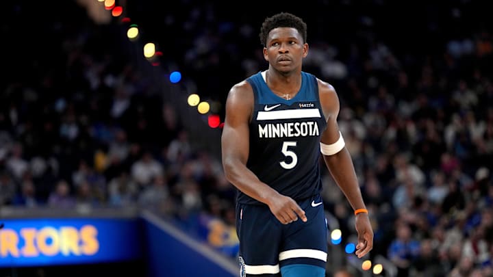Minnesota Timberwolves guard Anthony Edwards.
