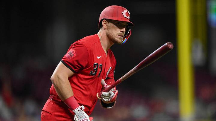 Sep 5, 2026; Cincinnati, Ohio, USA; Cincinnati Reds catcher Tyler Stephenson (37) runs the bases after hitting a solo home run against the Milwaukee Brewers during the sixth inning at Great American Ball Park. Mandatory Credit: Tanner Pearson-Imagn Images Sep 5, 2026; Cincinnati, Ohio, USA; Cincinnati Reds catcher Tyler Stephenson (37) runs the bases after hitting a solo home run against the Milwaukee Brewers during the sixth inning at Great American Ball Park. Mandatory Credit: Tanner Pearson-Imagn Images