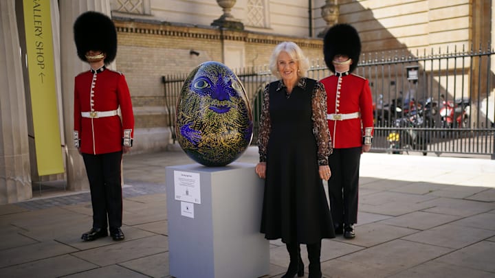 Queen Camilla Visits Elephant Family's 'The Big Egg Hunt'
