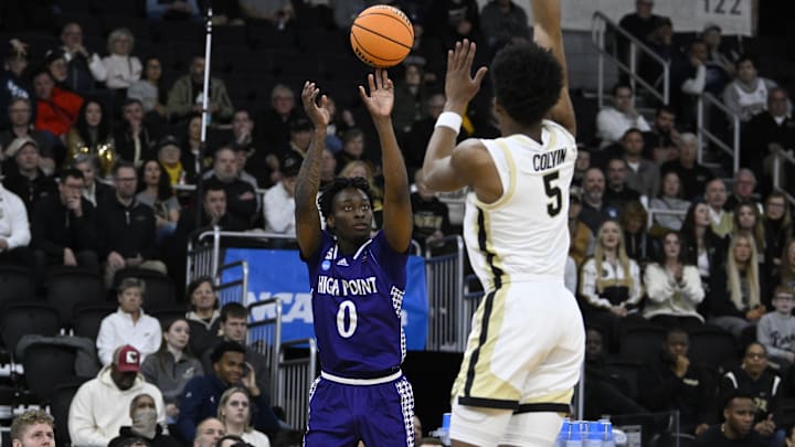 High Point Panthers forward Terry Anderson.