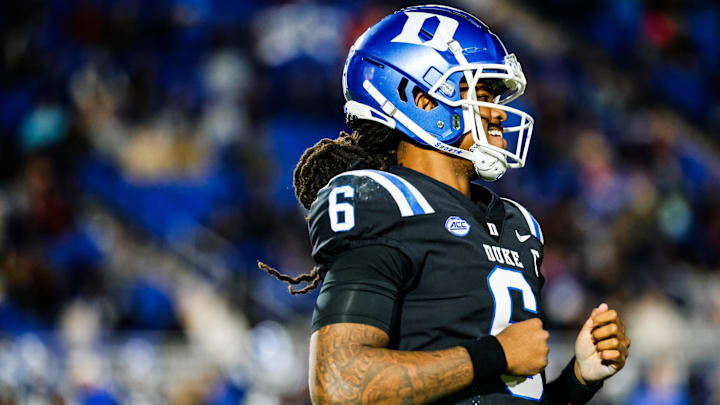 Duke football quarterback Maalik Murphy