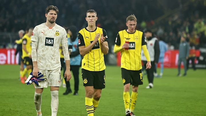 Borussia Dortmund nach dem Spiel gegen den VfL Bochum Borussia Dortmund nach dem Spiel gegen den VfL Bochum