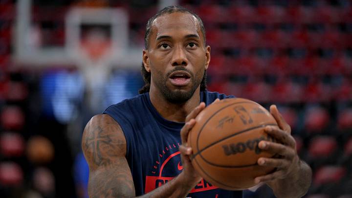Los Angeles Clippers forward Kawhi Leonard (2) warms up. Mandatory Credit: Jayne Kamin-Oncea-Imagn Images Los Angeles Clippers forward Kawhi Leonard (2) warms up. Mandatory Credit: Jayne Kamin-Oncea-Imagn Images