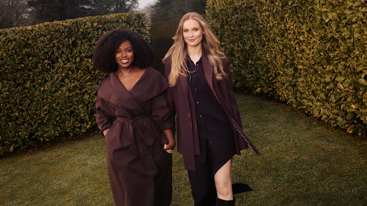 Masali Baduza, Hannah Dodd of Bridgerton. Cr. ZOE MCCONNELL/NETFLIX © 2026