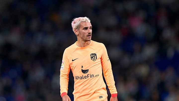 Antoine Griezmann a encore marqué avec l'Atletico hier.