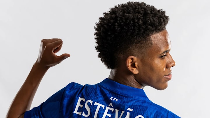 Estêvão will wear the same number he wore for Palmeiras.