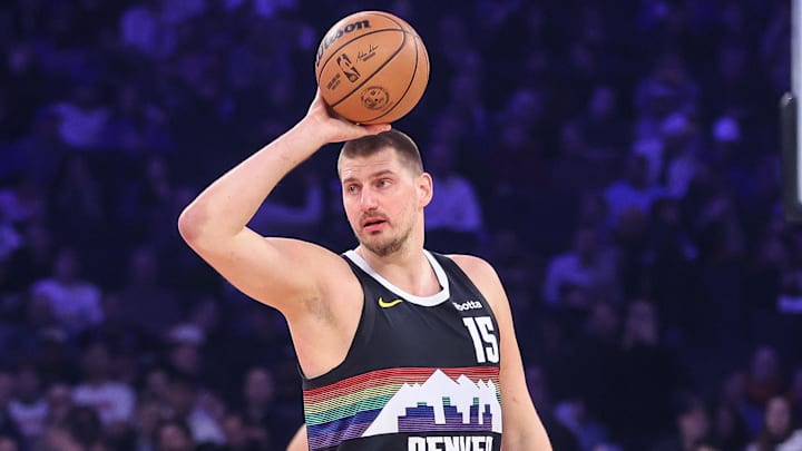 Denver Nuggets center Nikola Jokic.