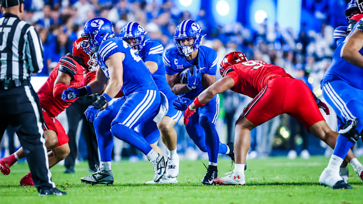 BYU RB LJ Martin against Utah