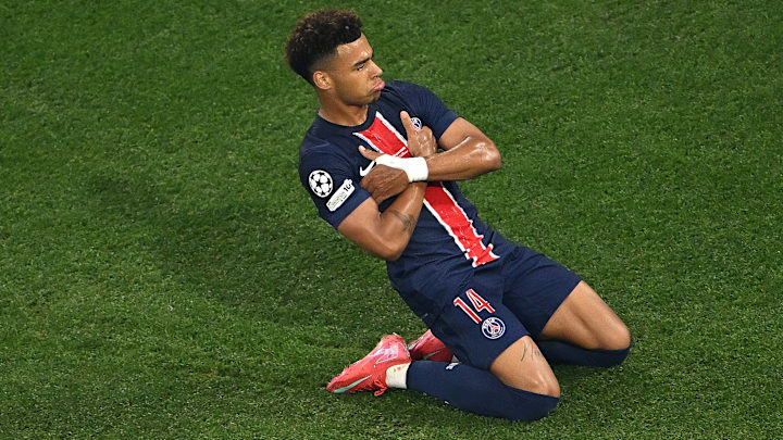 Désiré Doué sort le grand jeu en finale de la Ligue des Champions. Désiré Doué sort le grand jeu en finale de la Ligue des Champions.