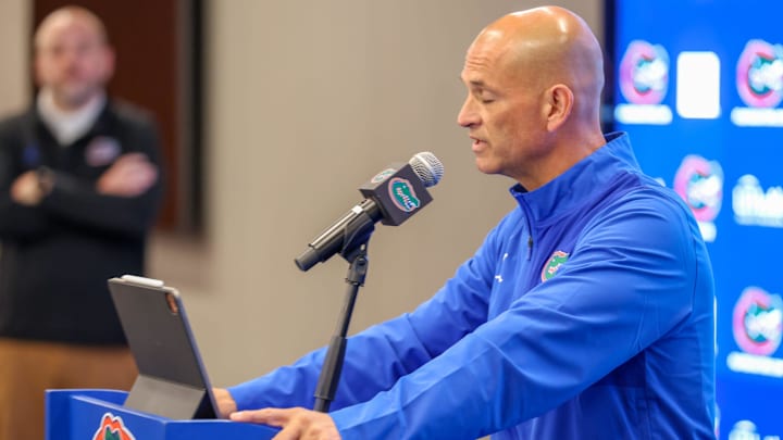 New Florida interim coach Billy Gonzales turned to a coach he served under for advice New Florida interim coach Billy Gonzales turned to a coach he served under for advice