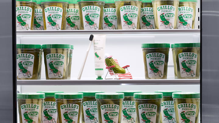 Grillo’s Pickles x Boka Cucumber Dill Toothpaste