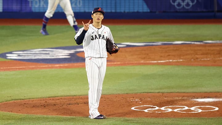 Republic of Korea v Japan - Baseball - Olympics: Day 12
