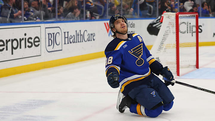 Edmonton Oilers v St Louis Blues