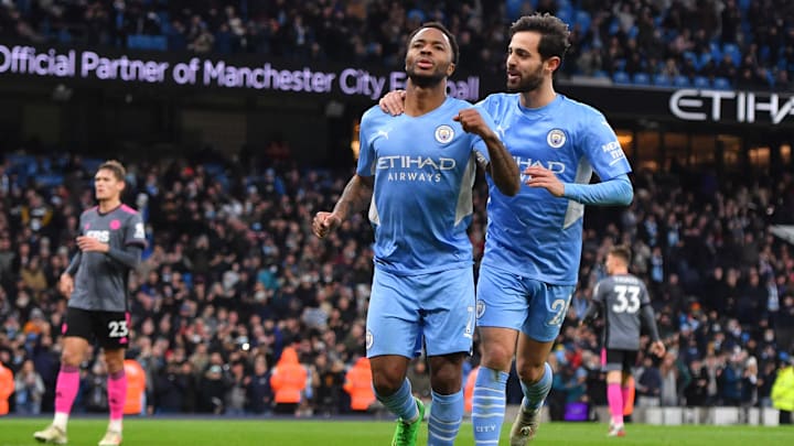 Manchester City venceu o Leicester por 5 a 3