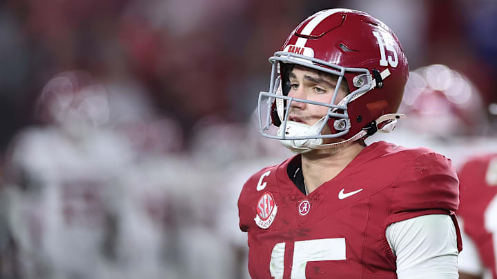 Ty Simpson, Oklahoma v Alabama Ty Simpson, Oklahoma v Alabama