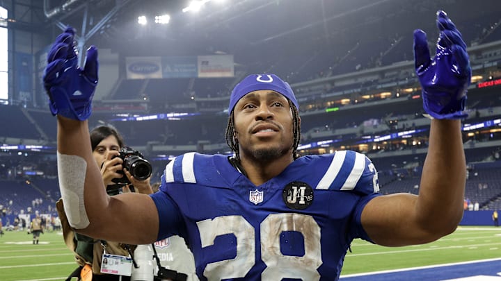 Jonathan Taylor of the Indianapolis Colts