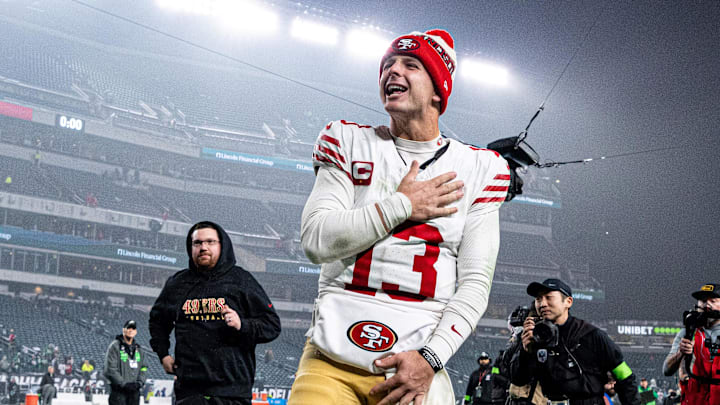 San Francisco 49ers quarterback Brock Purdy (13).