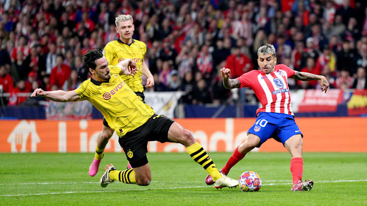 Mats Hummels bügelte gegen Correa einen seiner Fehler wieder aus Mats Hummels bügelte gegen Correa einen seiner Fehler wieder aus