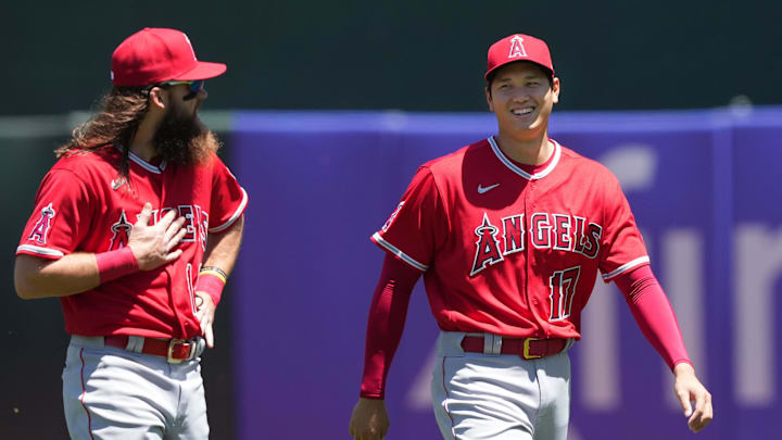 Shohei Ohtani, Brandon Marsh, LA Angels