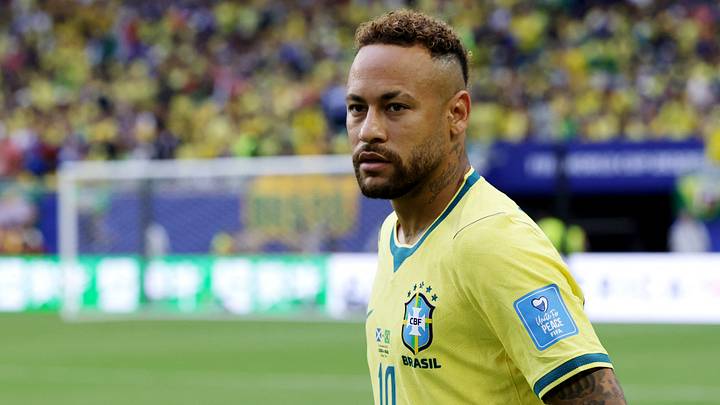 Soccer Football - FIFA World Cup 2026 - Group C - Scotland v Brazil - Miami Stadium, Miami Gardens, Florida, U.S. - June 24, 2026 Brazil's Neymar Jr. before the match REUTERS/Amanda Perobelli Soccer Football - FIFA World Cup 2026 - Group C - Scotland v Brazil - Miami Stadium, Miami Gardens, Florida, U.S. - June 24, 2026 Brazil's Neymar Jr. before the match REUTERS/Amanda Perobelli