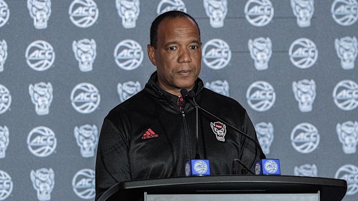 NC State basketball head coach Kevin Keatts