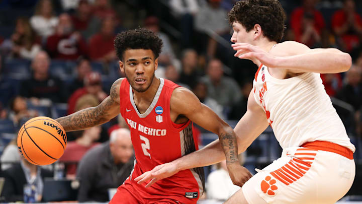 New Mexico Lobos guard Donovan Dent.