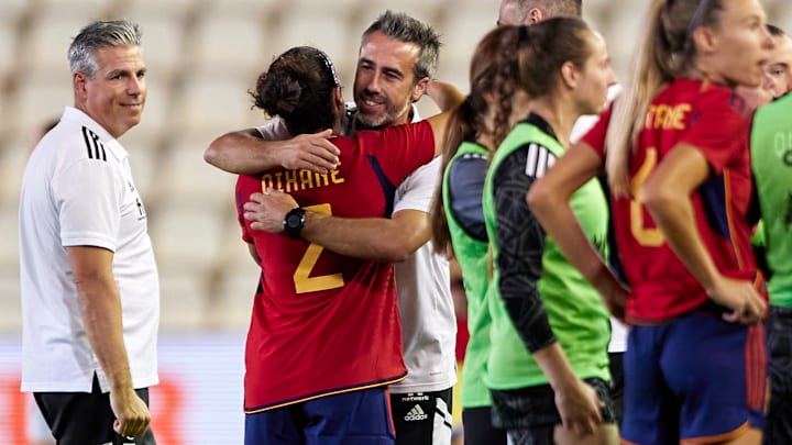 Jorge Vilda y Oihane Hernández