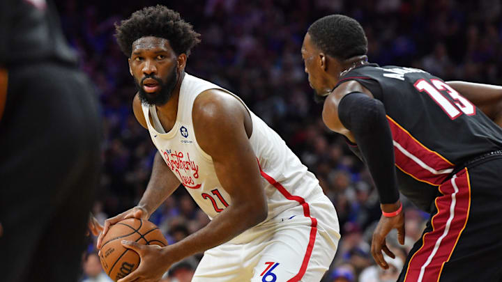 Philadelphia 76ers center Joel Embiid.