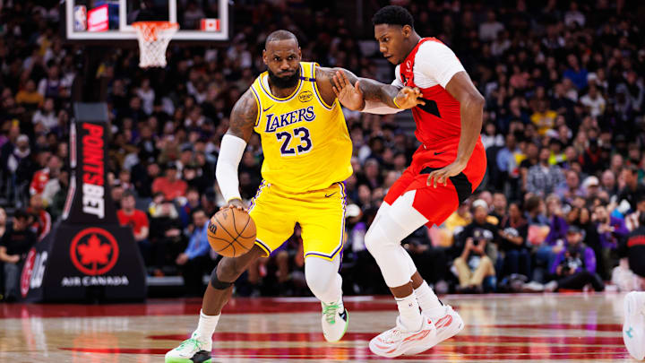 Los Angeles Lakers v Toronto Raptors