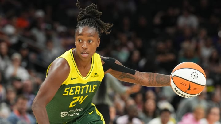 Seattle Storm guard Jewell Loyd.