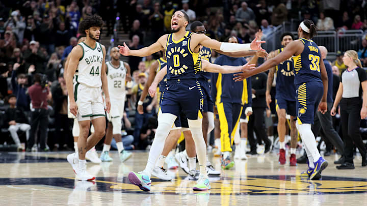Milwaukee Bucks v Indiana Pacers