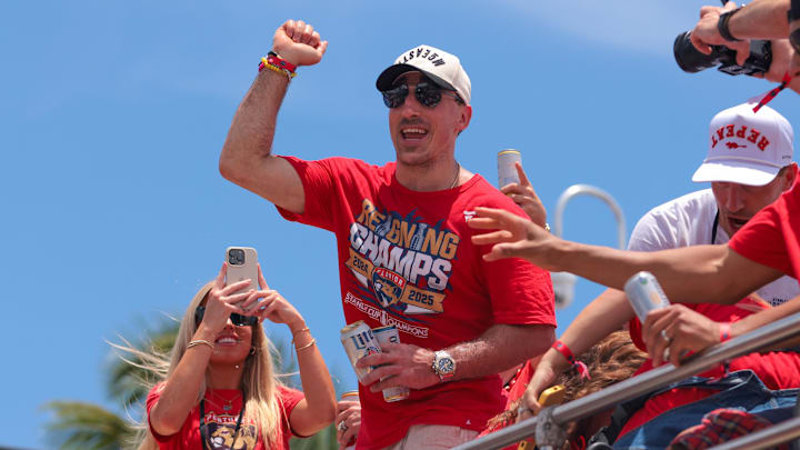 Florida Panthers center Brad Marchand Florida Panthers center Brad Marchand