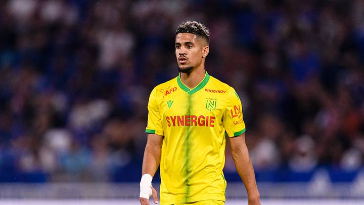 Ludovic Blas tentera de montrer la voie à ses coéquipiers du FC Nantes.