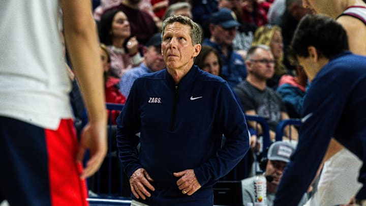 Gonzaga Bulldogs head coach Mark Few.