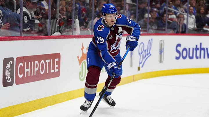 Nathan MacKinnon and the Avalanche are big favorites in Game 2.