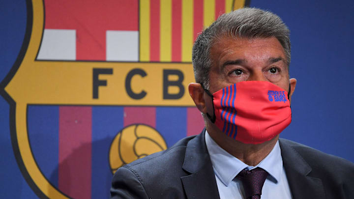 Joan Laporta äußerte sich zum Fall Dembélé.