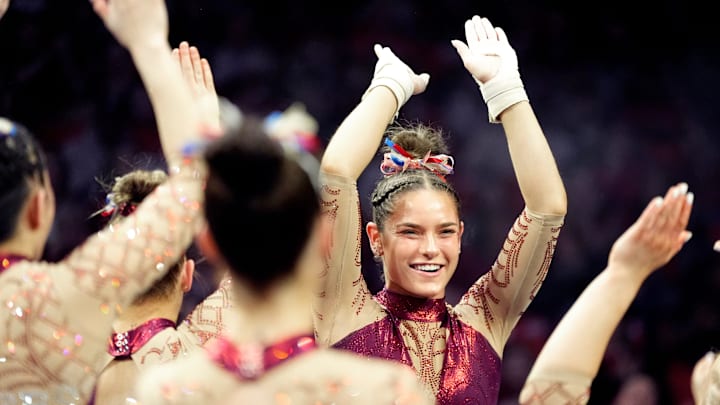 Oklahoma gymnast Jordan Bowers