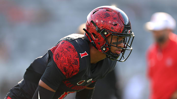 San Diego State Aztecs cornerback Chris Johnson. San Diego State Aztecs cornerback Chris Johnson.