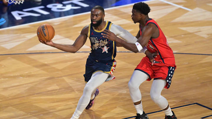 Jaylen Brown called a Beverly Hills Police Department statement “completely false” after the 2026 NBA All-Star Game. 