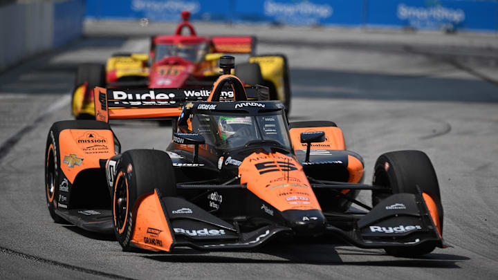 Pato O'Ward, Arrow McLaren, Alex Palou, Chip Ganassi Racing, Toronto, IndyCar