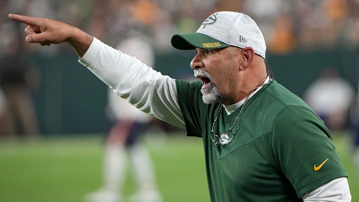 Green Bay Packers special teams coordinator Rich Bisaccia is shown during the fourth quarter of their game Sunday, September 18, 2022 at Lambeau Field in Green Bay, Wis. The Green Bay Packers beat the Chicago Bears 27-10.

Mjs Packers18 34 Jpg Packers18 114484740